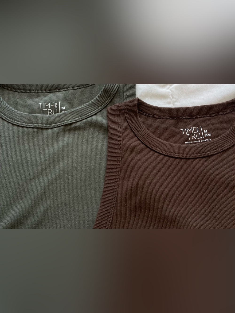 2 Piece Ribbed Tank Tops - Picture 3 of 3